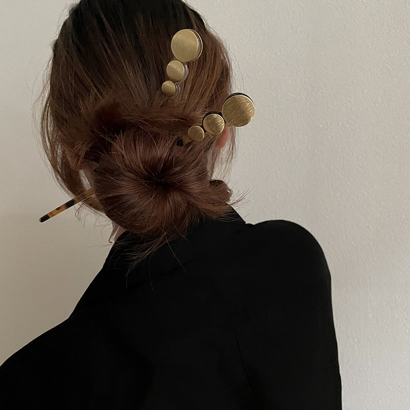 3連モチーフかんざし パール ヘアアクセサリーまとめ髪 アップヘア スティックヘアピン レディース 和装 洋装兼用