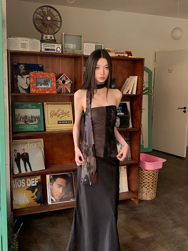 メッシュベストトップス