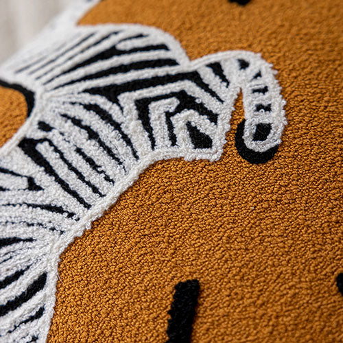 モノクロモチーフクッションカバー