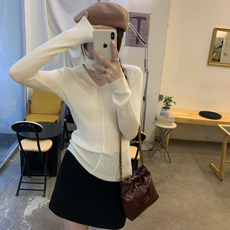 ボウタイニット