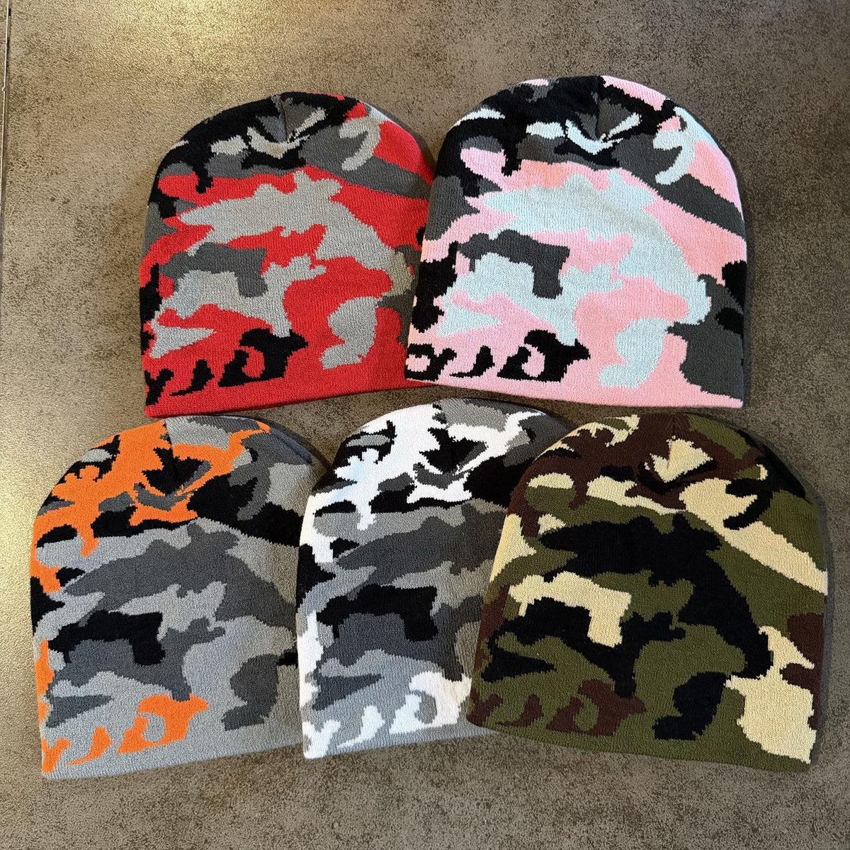 【URBAN TO SUMMIT】FIELD CAMO ビーニー