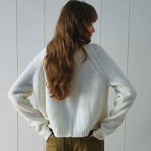 ウールニットカーディガン