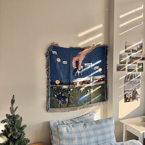 アブダクト・カウ タペストリー