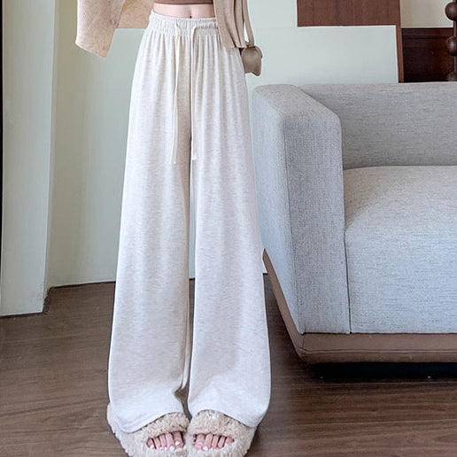 ルーズストレートワイドレッグパンツ