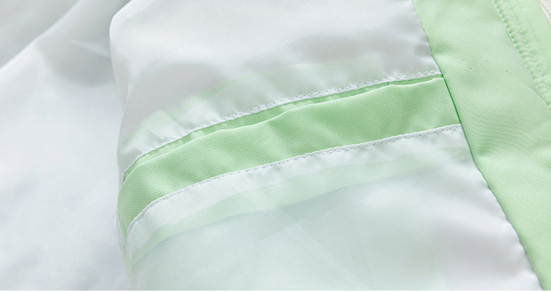 スタンドカラー中綿ジャケット