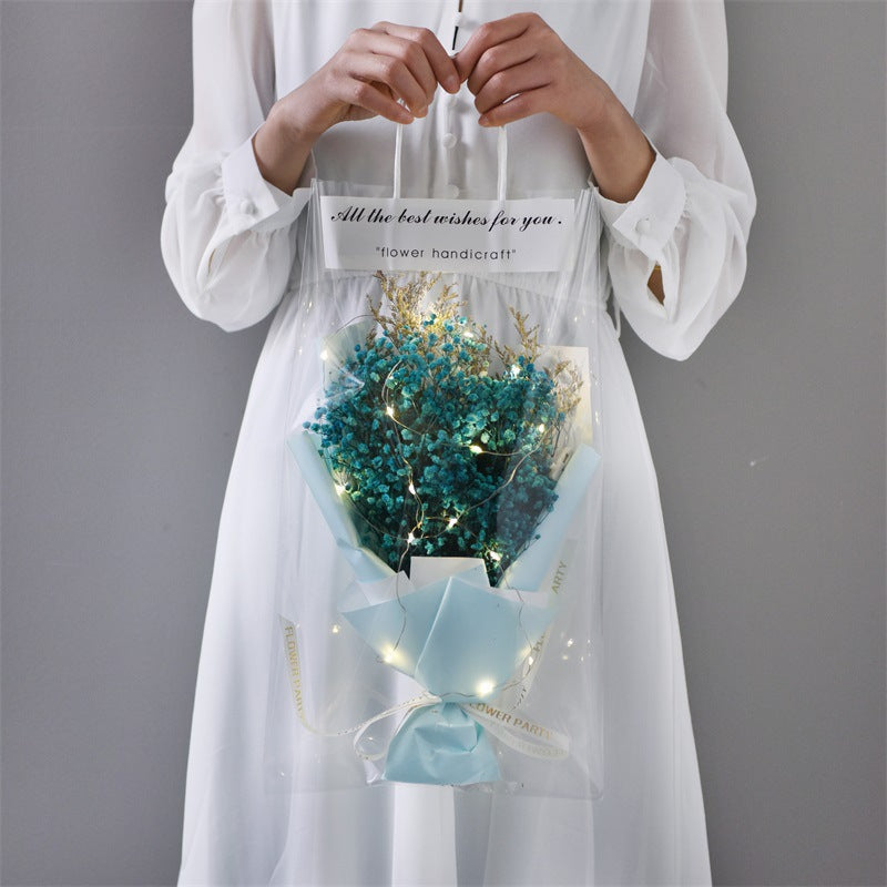 華やかに輝くフラワーブーケ