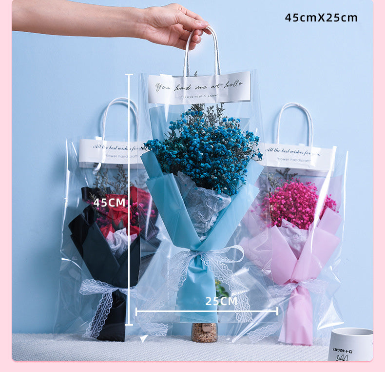 華やかに輝くフラワーブーケ