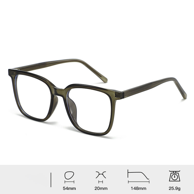 モダン　クラシック　黒ぶち眼鏡