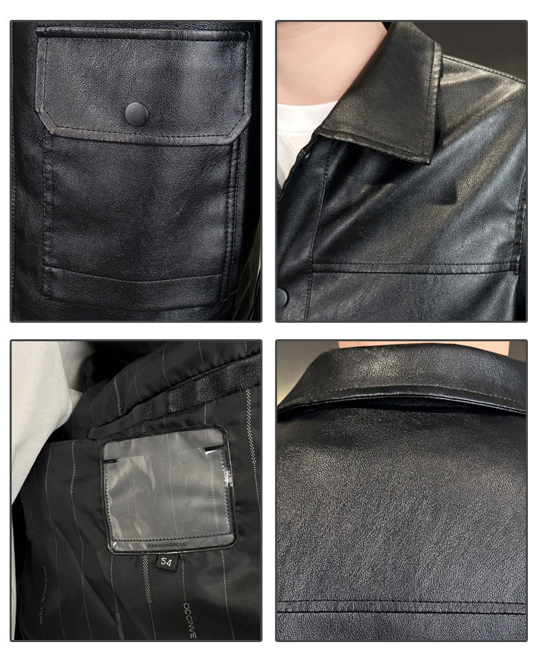 シャツカラーシングルジャケット