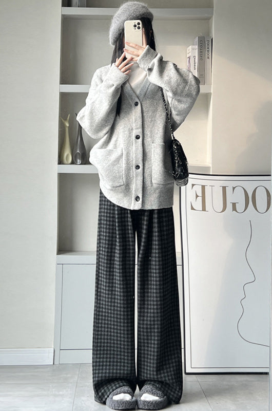 シェパードチェックパンツ