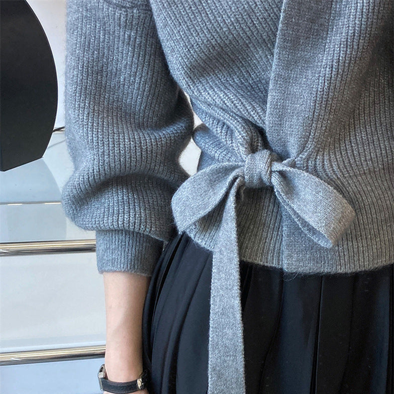 ルーズラップニット