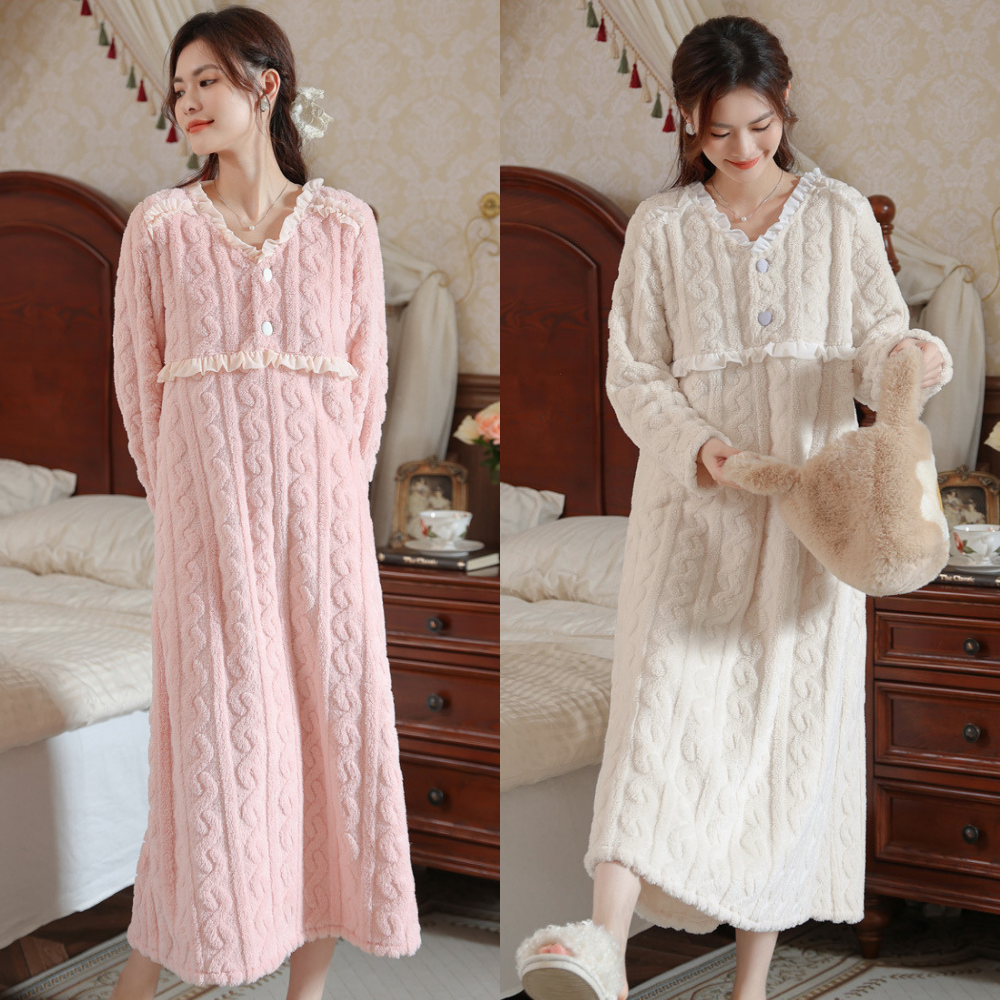 【おうちごこちフランネルワンピース】おうち時間をもっと心地よく