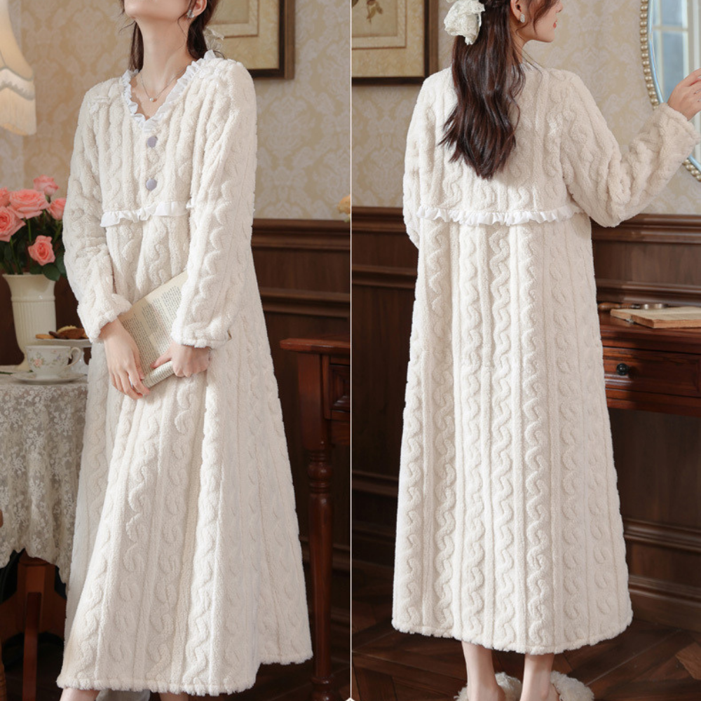 【おうちごこちフランネルワンピース】おうち時間をもっと心地よく