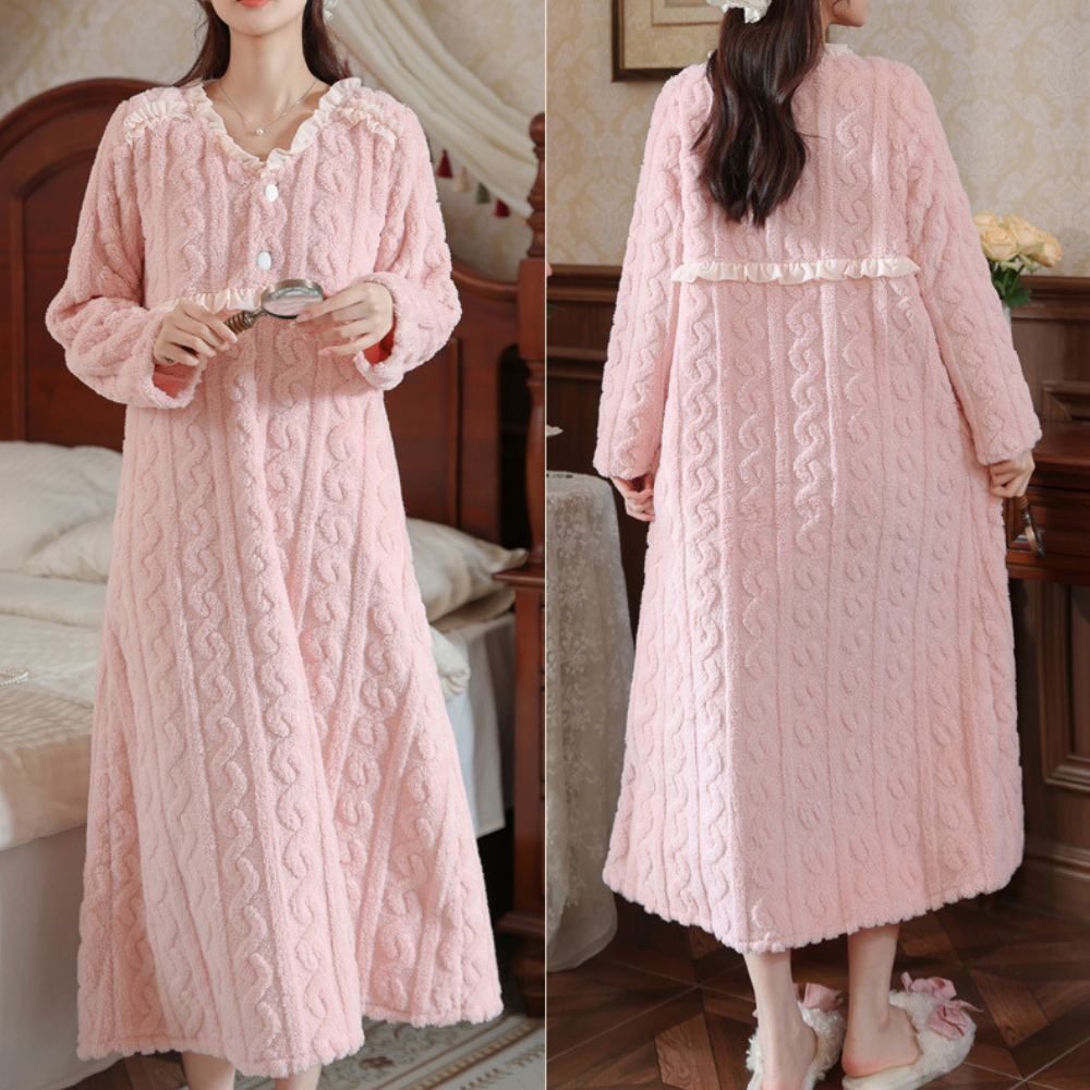 【おうちごこちフランネルワンピース】おうち時間をもっと心地よく