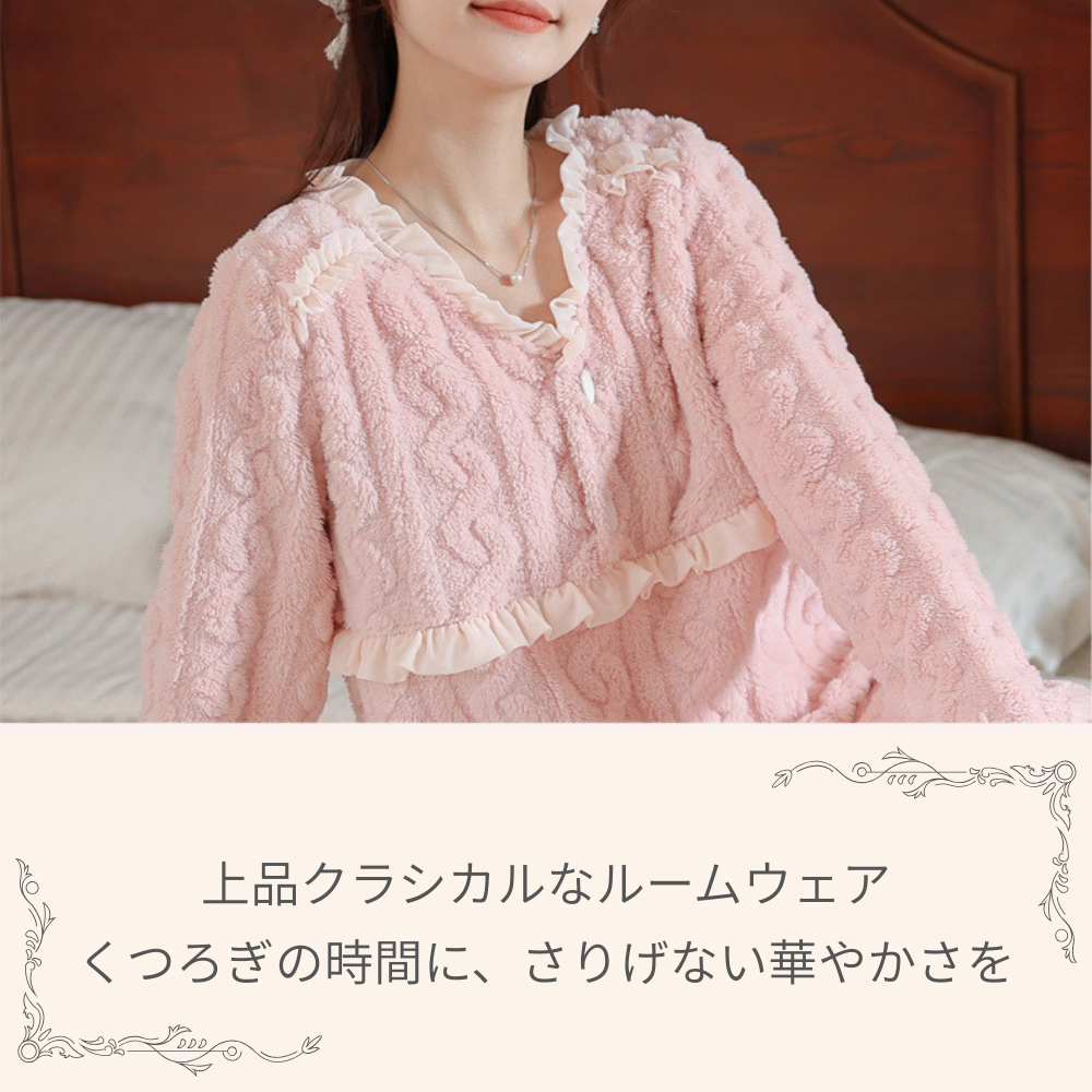 【おうちごこちフランネルワンピース】おうち時間をもっと心地よく