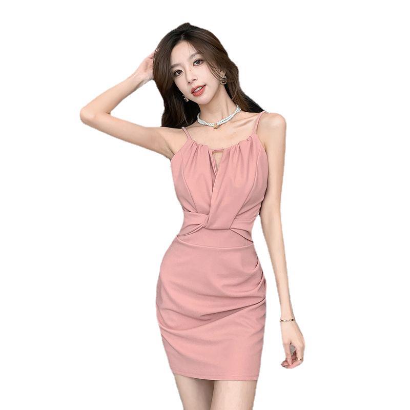 ドレープ・キャミソール ミニドレス