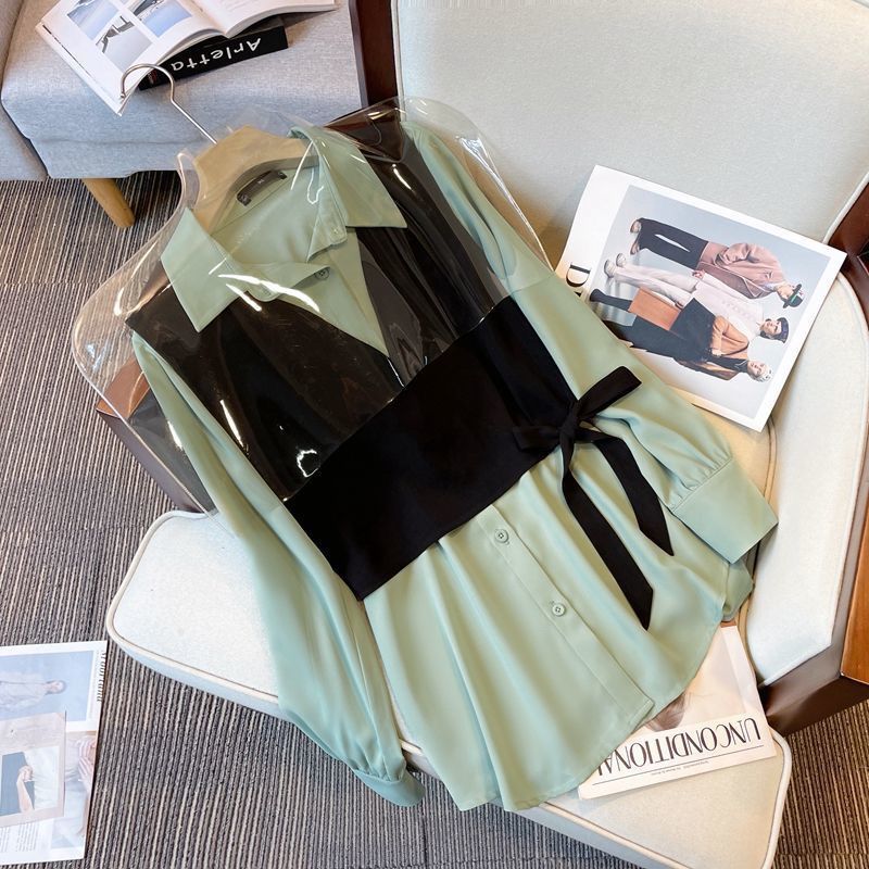 パステルカラーシャツ(プラスサイズ）