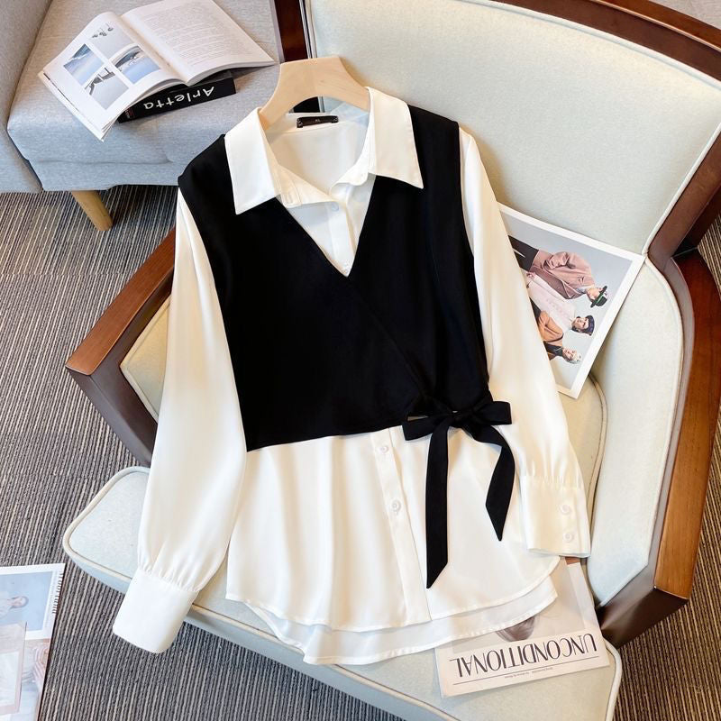 パステルカラーシャツ(プラスサイズ）