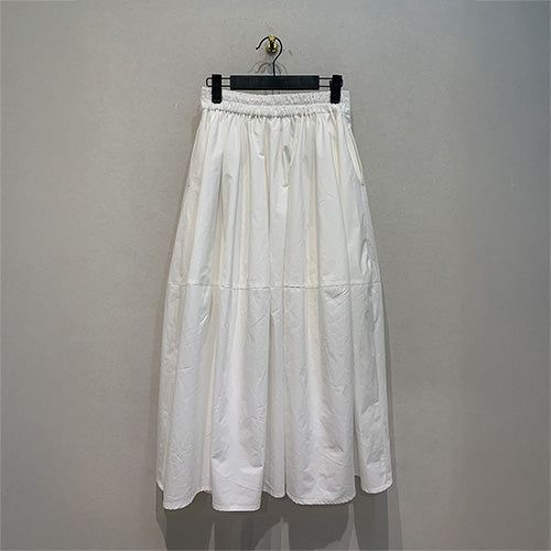 コットンフレアロングスカート