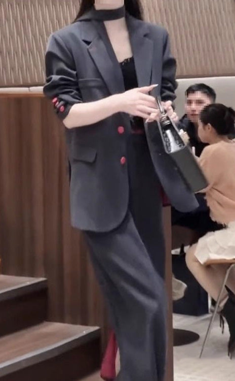 マキシスカートデザインツーピース