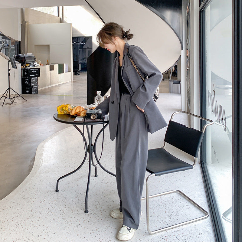 オーバーサイズワイドレッグスーツ