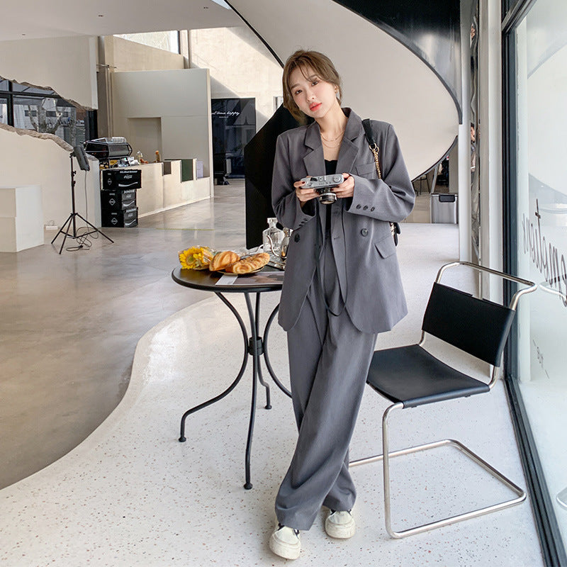 オーバーサイズワイドレッグスーツ