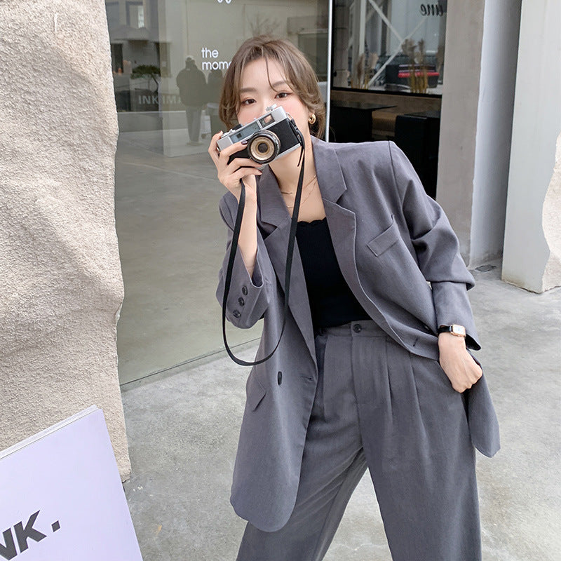 オーバーサイズワイドレッグスーツ