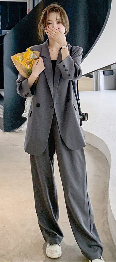 オーバーサイズワイドレッグスーツ