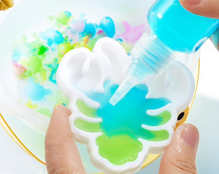 まほうの水でつくる ぷるぷる生き物メーカー ― 液体がカタチになる 感触で楽しむ、ふしぎなサイエンス体験。感触で学ぶ はじめての化学あそびに