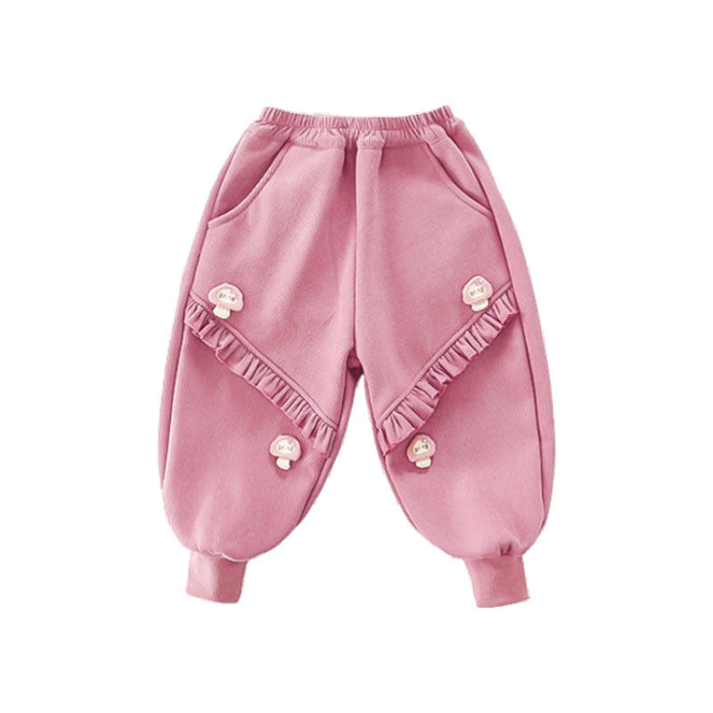 ラッフルデザイン・フレアパンツ