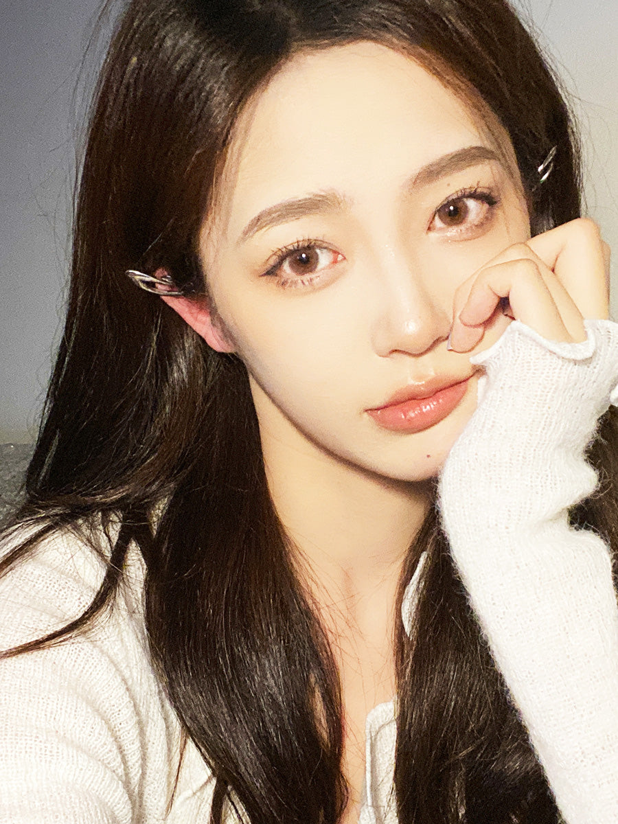 ジルコンタッセル・アシンメトリーイヤリング