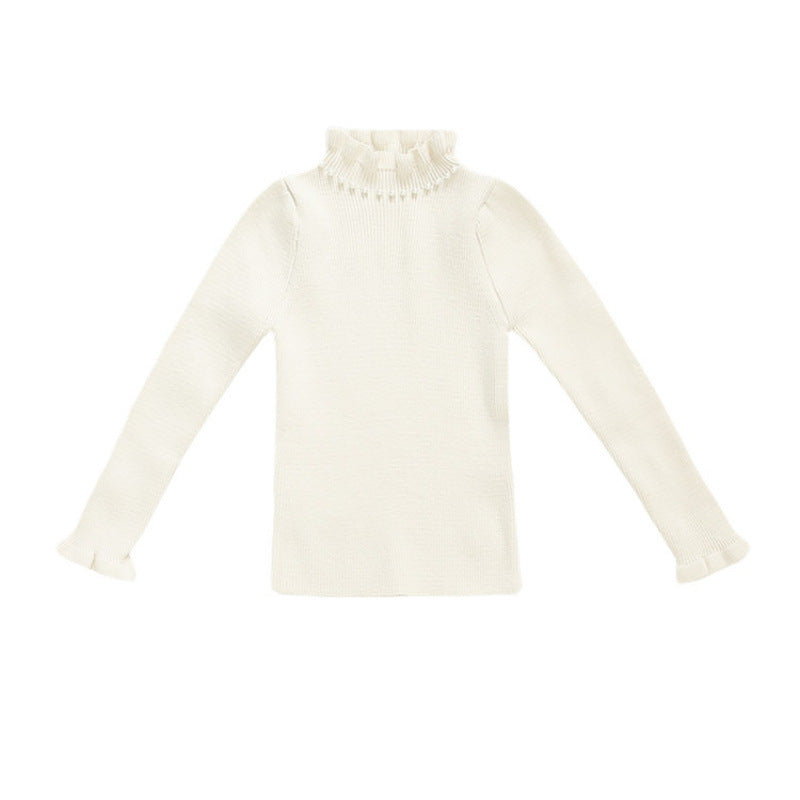 ラッフルスリーブ・ニットトップス